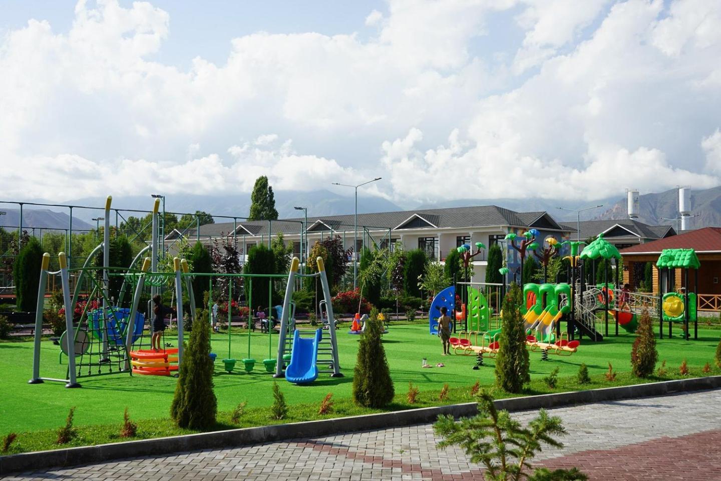 Таунхаус В Baytur Resort Bosteri Exterior foto